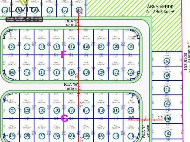 Terreno venda em Região Geográfica Imediata de Blumenau, Gaspar