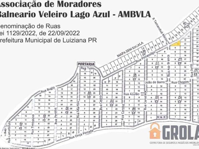 Terreno venda em Região Geográfica Imediata de Campo Mourão, Luiziana