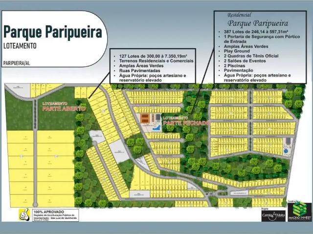 Terreno venda em Região Geográfica Imediata de Maceió, Paripueira