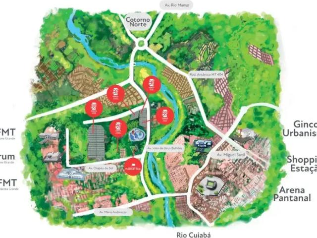 Terreno venda em Região Geográfica Imediata de Cuiabá, Região Metropolitana do Vale do Rio Cuiabá