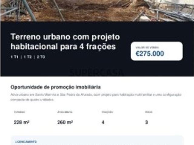 Terreno venda em Lugar do Castelo, Vila Nova de Gaia