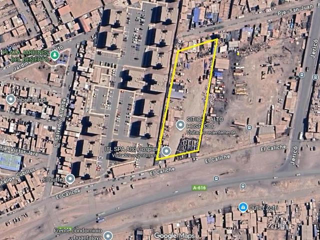 Terreno en venta en Alto Hospicio, Tarapacá