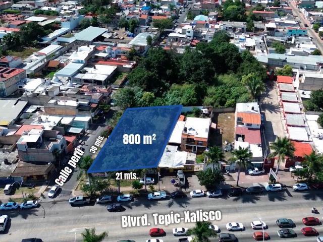 Terreno en renta en Los Fresnos, Tepic