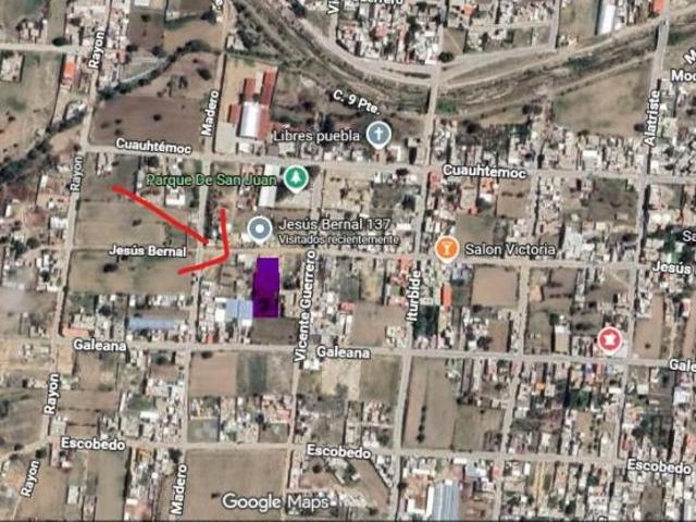Terreno en venta en Libres, Puebla