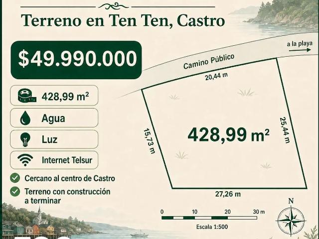 Terreno en venta en Castro, Los Lagos
