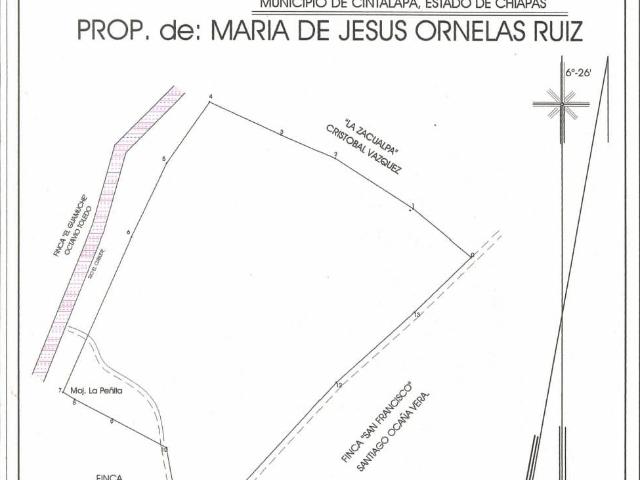 Terreno en venta en Jiquipilas, Chiapas