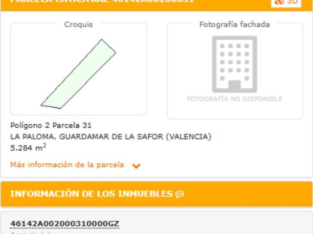 Terreno en venta en la Safor, Valencia
