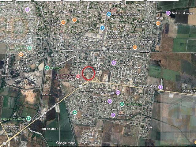 Terreno en venta en El Mante, Tamaulipas