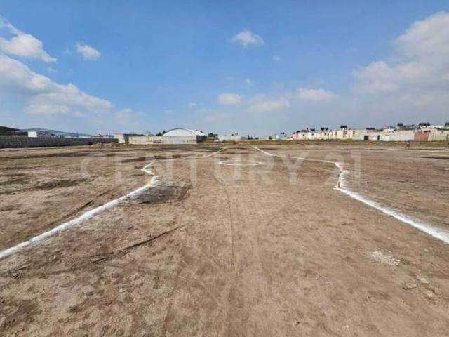 Terreno en fraccionamiento en el centro de Amozoc