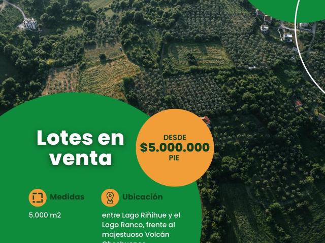 Terreno en venta en Los Lagos, Los Ríos