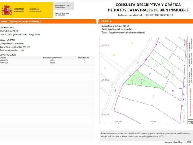 Local Comercial en alquiler en La Lastra, León