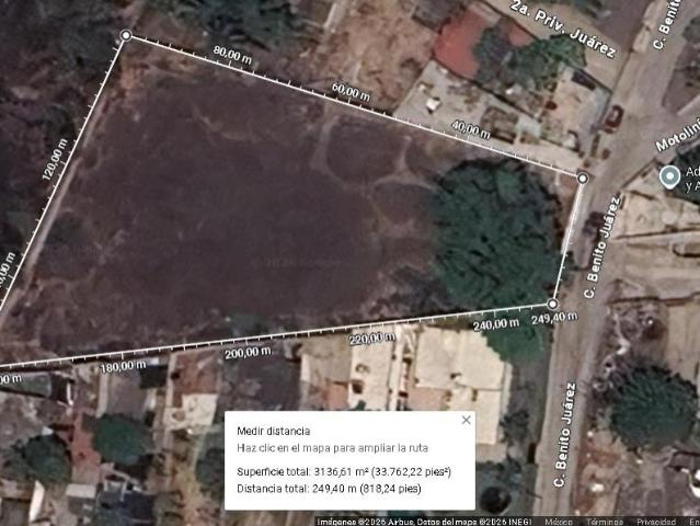 Terreno en renta en Morelos