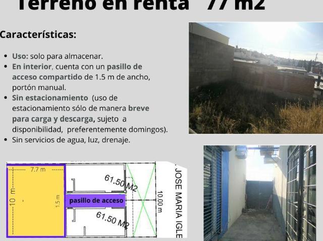 Terreno en renta en Chihuahua