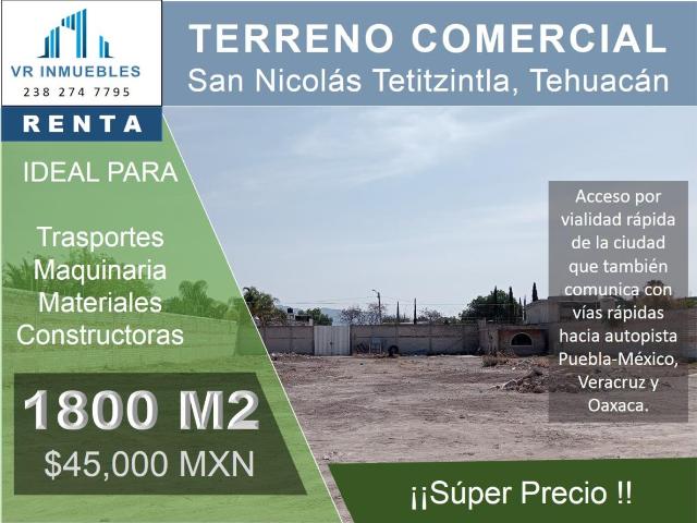 Local Comercial en renta en Tehuacán, Puebla
