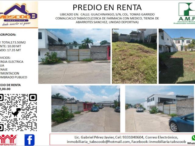 Local Comercial en renta en Comalcalco