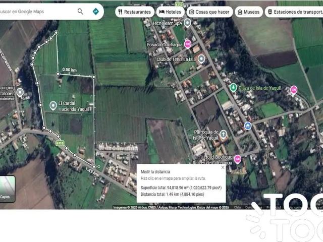 Terreno en venta en Santa Cruz, Libertador General Bernardo O'higgins