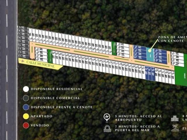 Terreno en Tulum reserva Sian Kaan cerca de ruinas de Muyil y tren Maya
