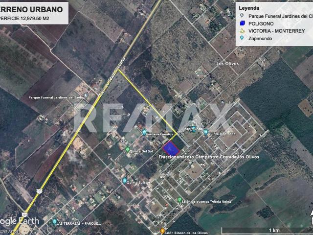 Terreno en venta en Victoria, Tamaulipas