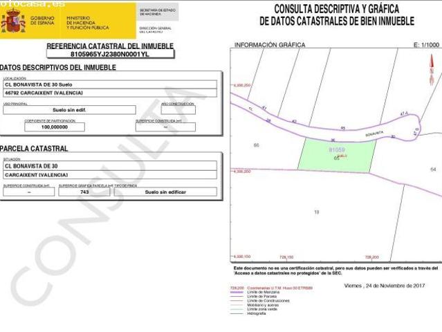 Local Comercial en venta en la Barraca d'Aigües Vives, la Ribera Alta