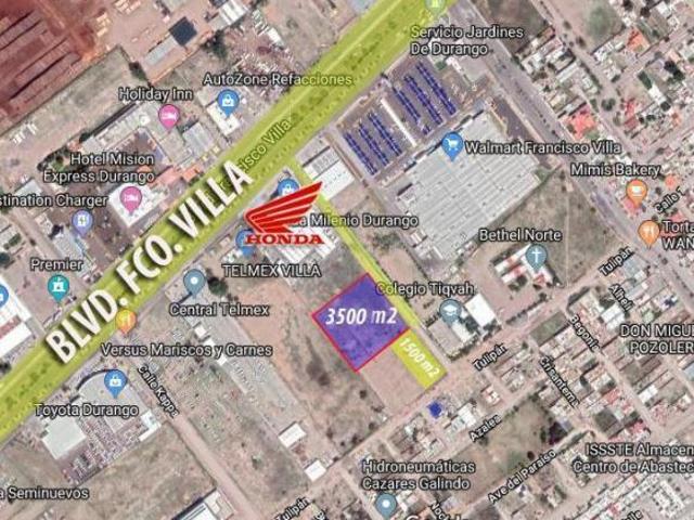 Terreno en venta en Durango