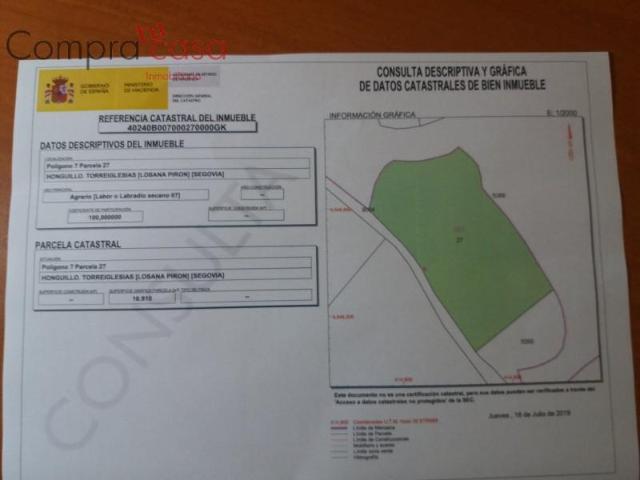 Terreno en venta en Torreiglesias, Segovia