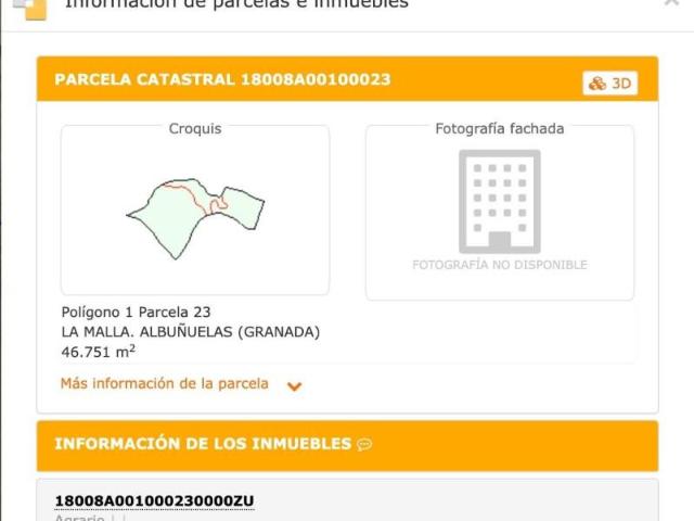 Terreno en venta en Comarca de Guadix, Andalucía