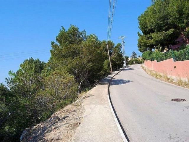 Terreno en venta en Urbanització Serra d'Altea, la Marina Baixa