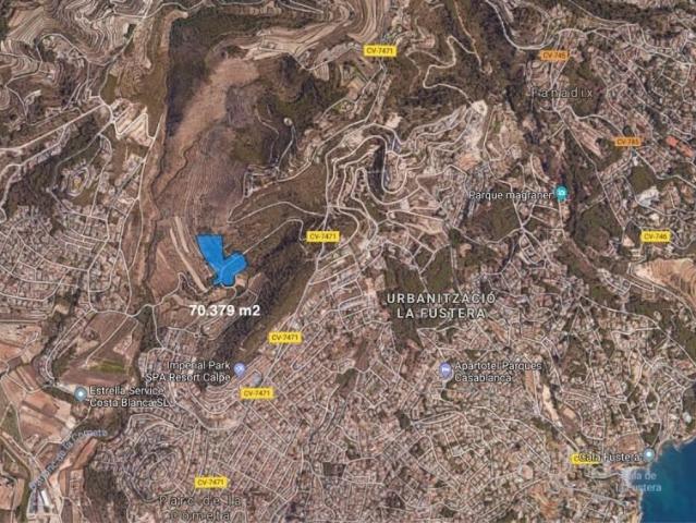 Terreno en venta en Urbanització Les Cometes, la Marina Alta