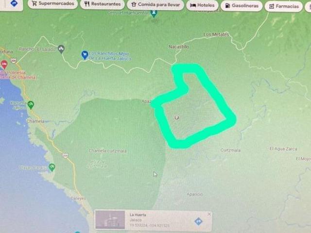 Terreno en venta en La Huerta, Jalisco
