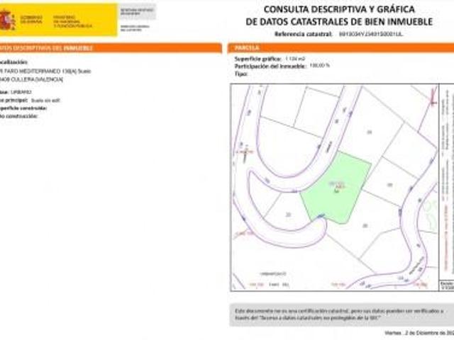 Terreno en venta en el Dosser, la Ribera Baixa