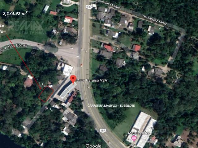 Terreno en venta en Paraíso, Tabasco