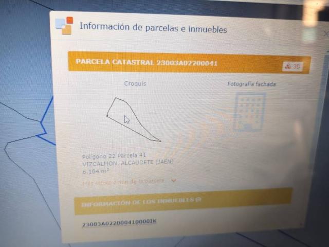 Terreno en venta en Alcaudete, Andalucía