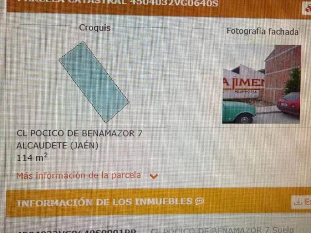 Terreno en venta en Alcaudete, Andalucía