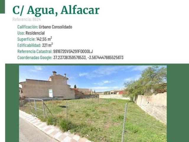 Terreno en venta en Alfacar, Fuente Grande Terreno en venta en Alfacar, Fuente Grande