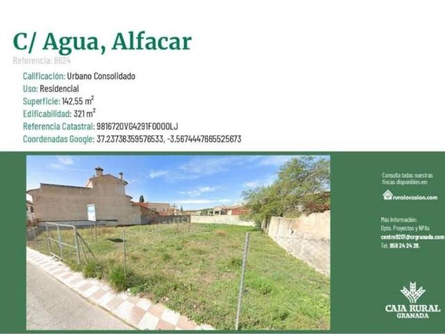 Terreno en venta en Fuente Grande, Comarca de la Vega de Granada