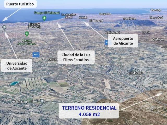 Terreno en venta en l'Alacantí, Valencia