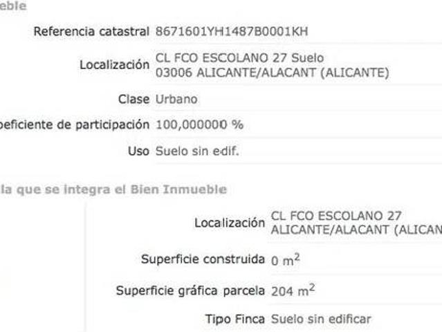 Terreno en venta en Alipark, l'Alacantí