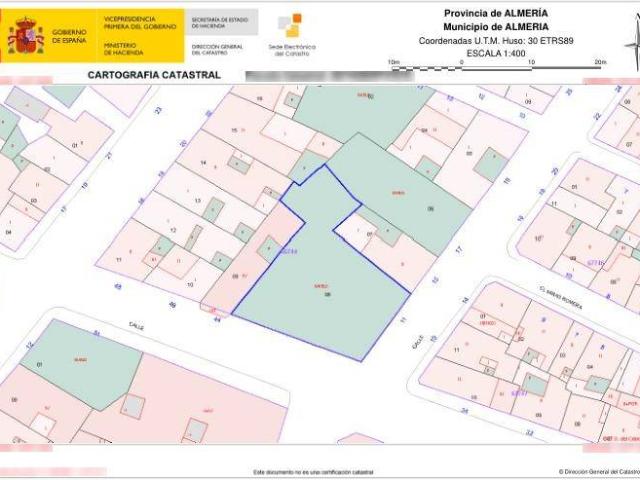 Terreno en venta en Pescadería, Almería