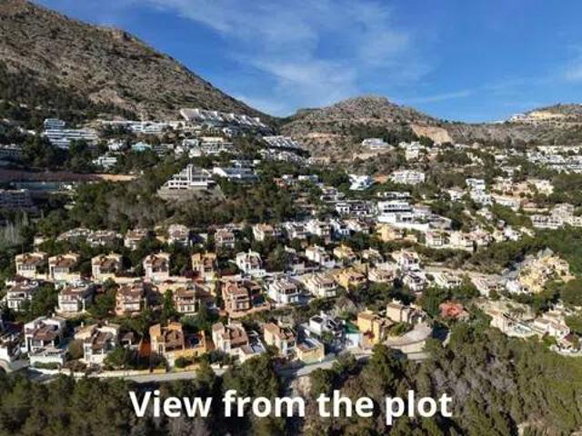 Terreno en venta en Urbanització Serra d'Altea, la Marina Baixa