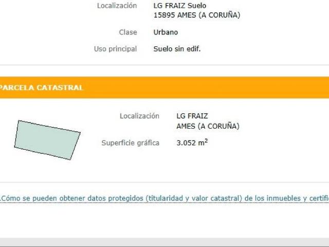 Terreno en venta en Ames, Santiago