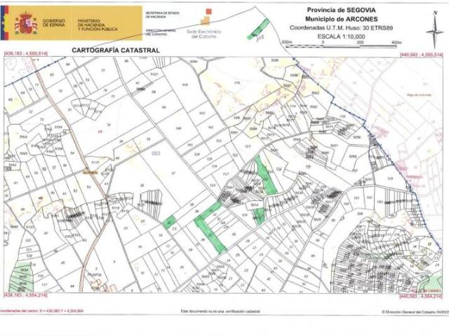 Terreno en venta en Castillejo, Arcones