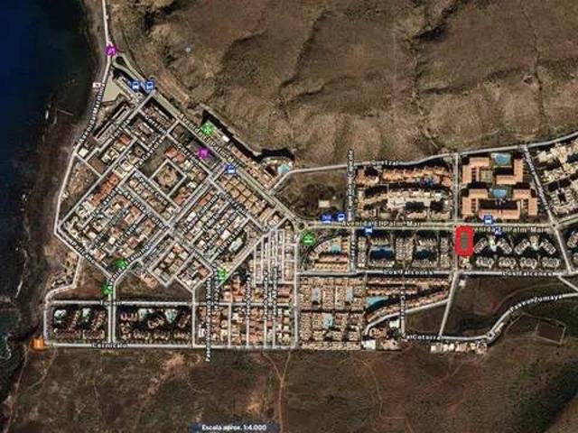 Terreno en venta en Palm-Mar, Arona, Arona