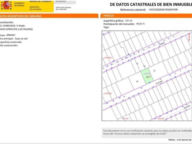Terreno en venta en Arrecife, Canarias