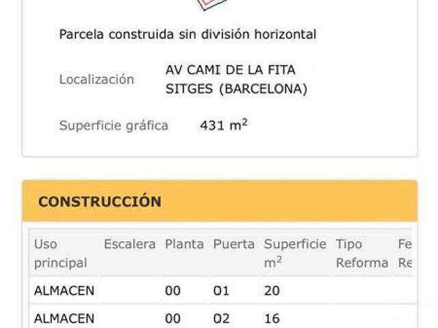 Terreno en venta en Sitges, Barcelona