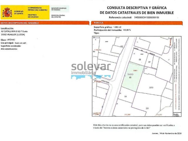 Terreno en venta en Alta Ribagorça, Catalunya