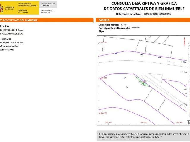 Terreno en venta en Segrià, Catalunya