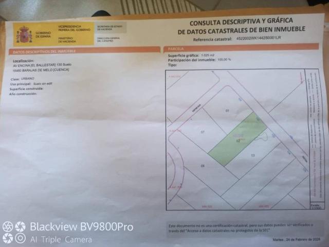 Terreno en venta en Barajas De Melo, Castilla-La Mancha