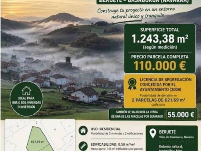 Terreno en venta en Larraun-Leitzaldea, Navarra
