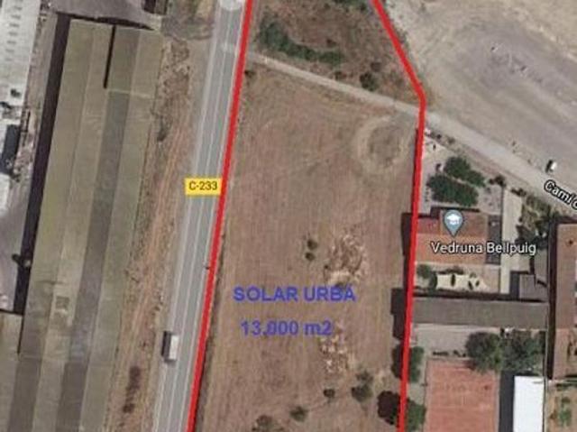 Terreno en venta en Bellpuig