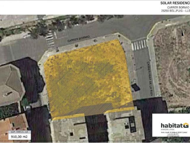 Terreno en venta en Bellpuig